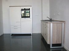 Mobile Marken Küche von Artego Küchen|Neff Geräte mit Abzugshaube|Auflösung 