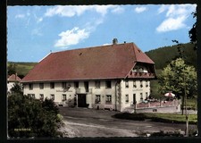 AK Waldau /Schwarzwald, Gasthaus-Pension zur Sonne Wehrle aus der Vogelschau 