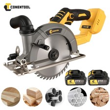 Handkreissäge Kreissäge Säge 165mm Akku-Kreissäge 21V mit 2*4.0AhAkkus+Ladegerät