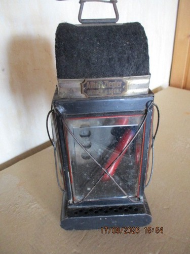 Antike feuerwehr laterne - antike,