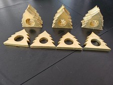 Weihnachtsbaum-Serviettenringe