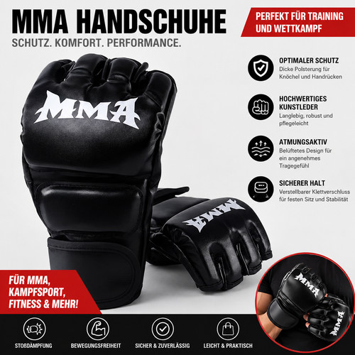 Mma boxhandschuhe halbfinger - mma,