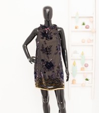 HALE BOB Seidenkleid schwarz