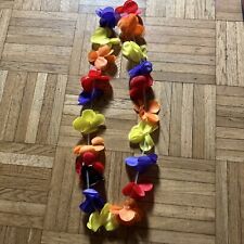 10x Blumen Girlande Hawaii Dekorationen Halskette Party Beach 