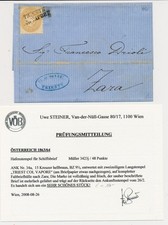ÖSTERREICH 1865 15Kr, Brief