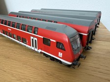 Märklin H0 Doppelstockwagen m. Steuerwagen 43586, 43585, 43584, 43590 (5-teilig)