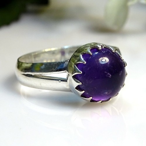 Afrikanischer amethyst runder - afrikanischer,