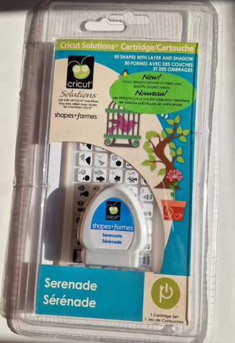 Cricut cartridge serenade - cartridge,