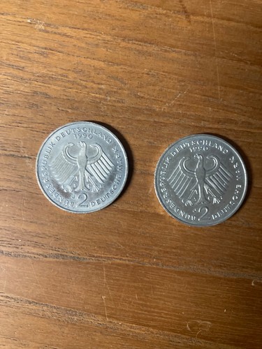 Zwei deutsche mark - deutsche,
