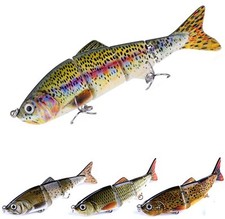 Wobbler Köder Spinner Angelköder mehrteilig Forelle Hecht Zander Barsch Angeln