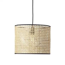 Brilliant Pendelleuchte Wiley Rattan max 60W E27 Höhe verstellbar ohne leuchte !