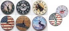 USA Western Wanduhr Küchenuhr
