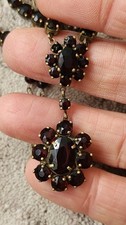 Antike Granat-Kette/ Kollier