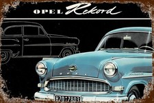 Blechschild OPEL REKORD 30 x