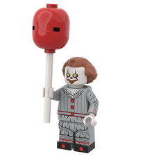 Custom Minifigur aus LEGO® Teilen: Der Horror Clown (Halloween)