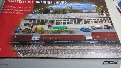 Faller 130168 werkstatt mit - faller,