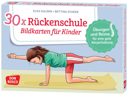 Rückenschule bildkarten - x,