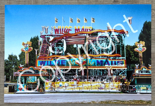 Xxl foto achterbahn wilde - wilde, maus