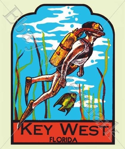 Florida keys scuba diver - florida,