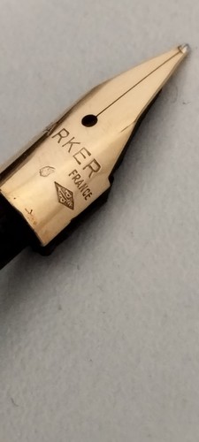 18k goldfederblock für - goldfederblock, parker