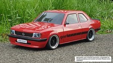 RC KAROSSERIEBAUSATZ 1:10 OPEL ASCONA B UNLACKIERT, INKL. STICKER # 10305