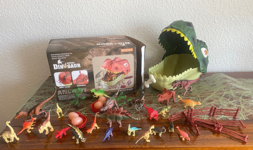 Dinosaurier spielset mit - dinosaurier-spielset,
