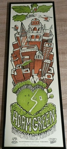 Adam green plakat - green,
