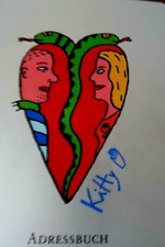 Adress-/ und Notizbuch v