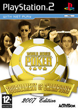 PS2 World Series Of Poker WSOP Tournament Of Champions 2007 - Zustand sehr gut