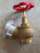 Anschlussarmatur Wandhydrant Feuerhahn 2“ Zoll Ventil Schlauchanschlussventil