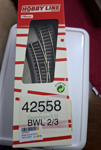 Roco bogenweiche weichen - bogenweiche, h0