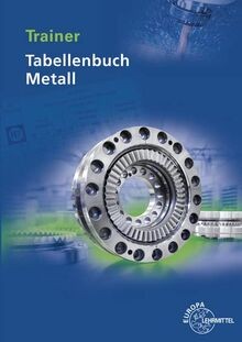 Trainer tabellenbuch metall - trainer,