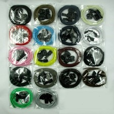 Flexible LockLaces Elastische Schnürsenkel für Triathlon Laufen Kinderschuhe Neu