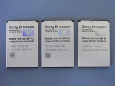 3x  Sony Ericsson 1500 mAh Handy Akku Batterie BST-41  Aspen Xperia X1 Xperia X2