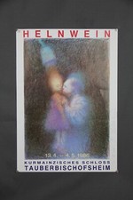 Gottfried Helnwein Plakat signiert 1/10 Ausstellung Tauberbischofsheim 1986