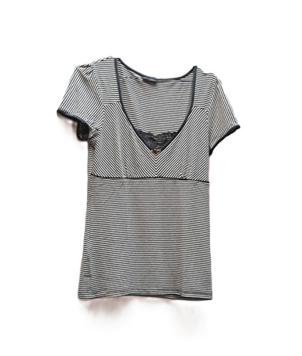 Vive maria shirt blau - maria, weiß