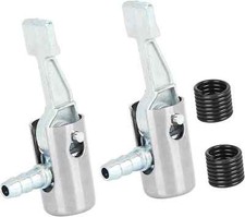 2 Stück 6 mm Luft Reifenfutter Inflator Pumpe Schlauch Adapter Ventil Anschluss für Auto Fahrrad