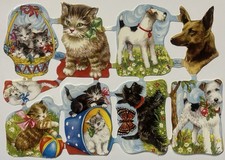 Glanzbilder, Oblaten, Scraps