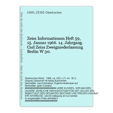 Zeiss Informationen Heft 59