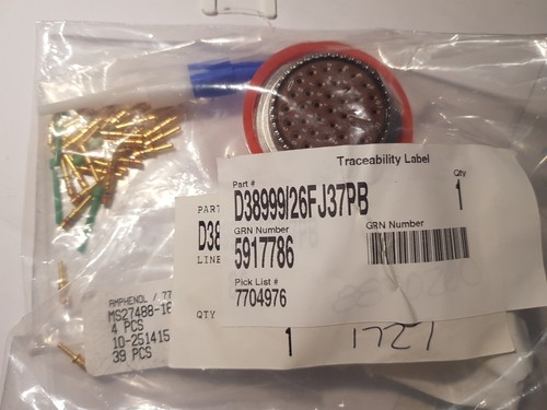 D38999 26fj37pb stecker mil - d38999/26fj37pb,