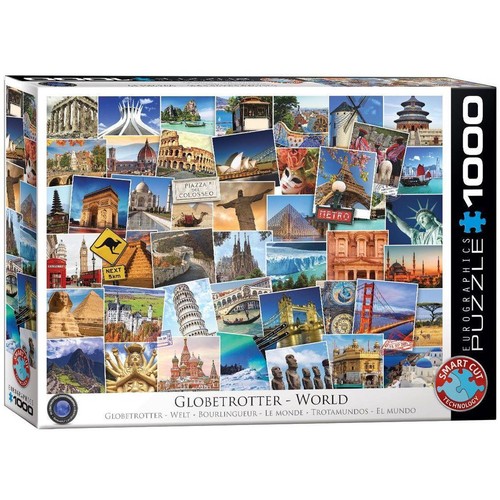 Globetrotter welt 1000 teile - globetrotter,
