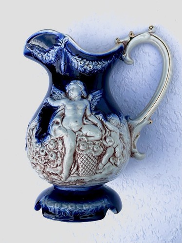 Keramikkrug vase mit - mit, engeln