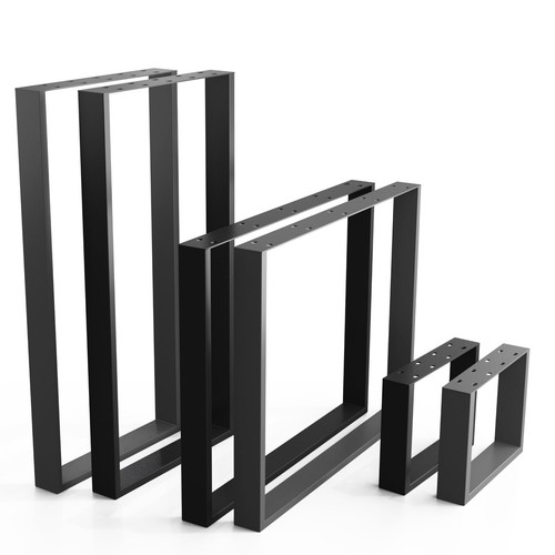 Tischkufen metall moderne - tischkufen,