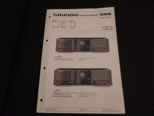 Original service manual - service,