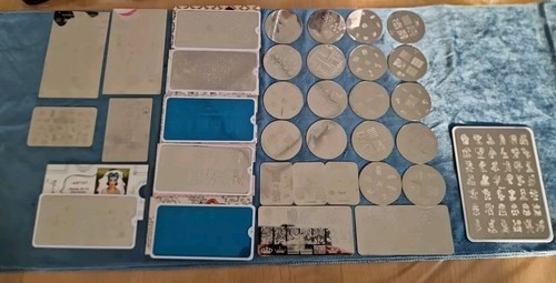 Nail art stempelplatten - nail,