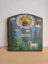 Ex Voto, Votivtafel, Süddeutschland, wohl erste Hälfte 19. Jahrhundert 