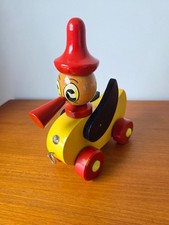 Nachziehspielzeug Holzente