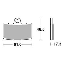 AP-Racing Bremsbelag  LMP456SF