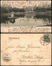 Ansichtskarte Wurzen Teich