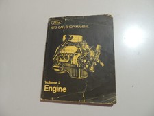 1973 shop manual Ford Mustang
